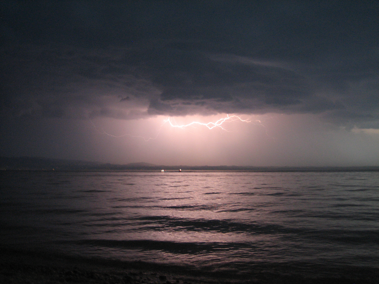 Gewitter über der Schweiz