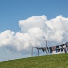 Gewitter über der Wäscheleine