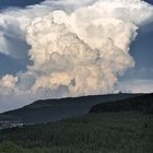 Gewitter über der Wasserkuppe, oder doch der letzte aktive Vulkan der Rhön?