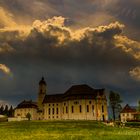 Gewitter über der Wieskirche