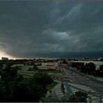 Gewitter über Dresden