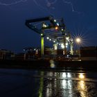 Gewitter über Düsseldorf