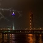 Gewitter über Düsseldorf