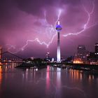 Gewitter über Düsseldorf