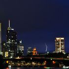 Gewitter über Frankfurt