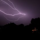 Gewitter über Garmisch- Partenkirchen