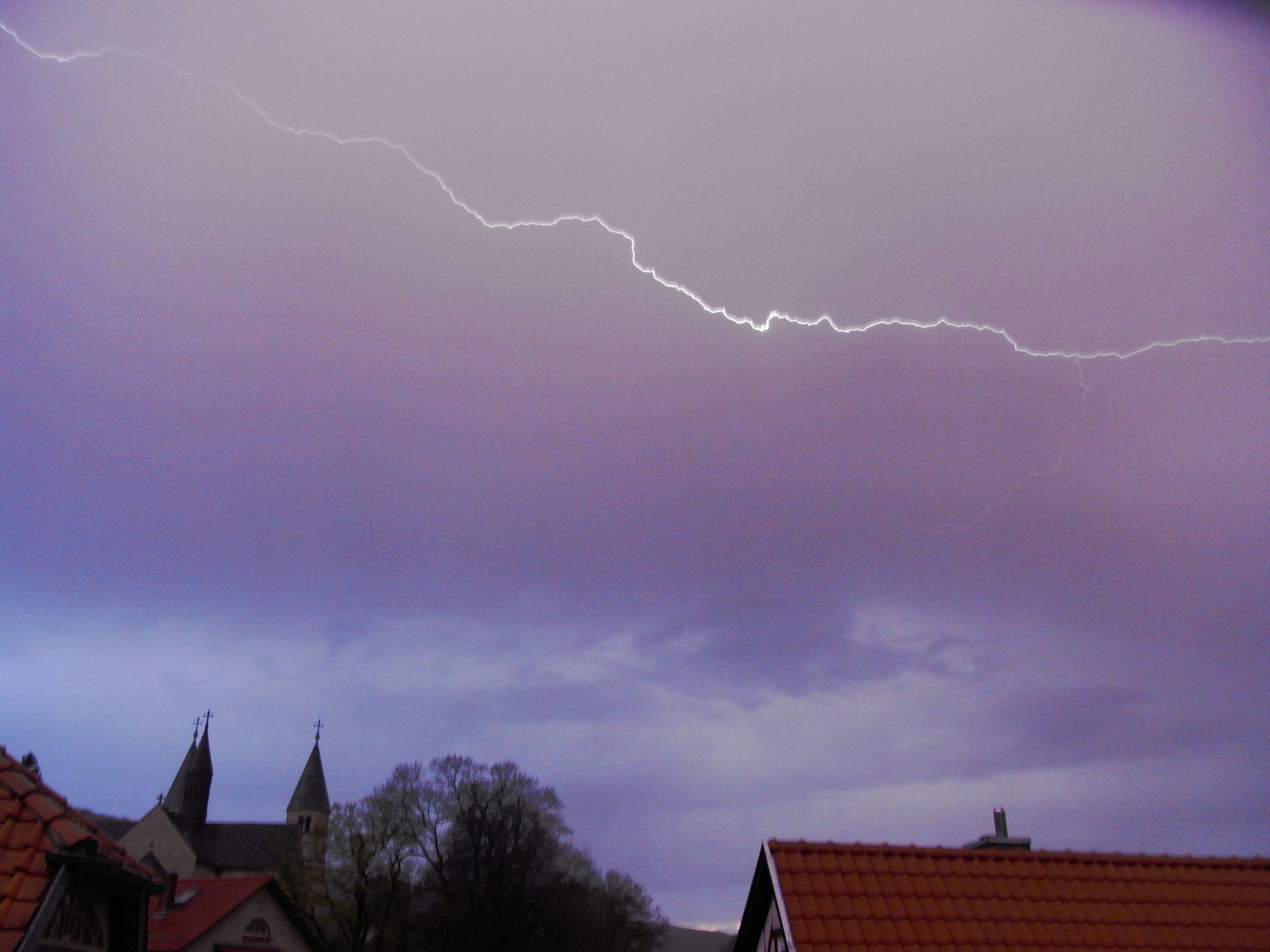 Gewitter über Gernrode