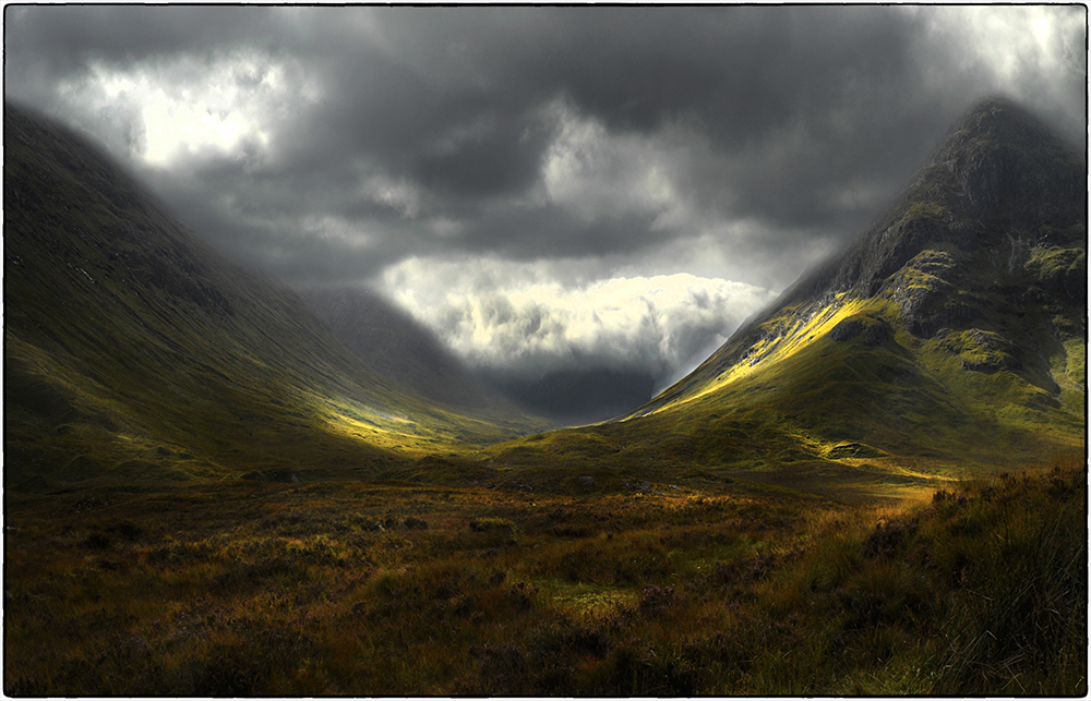 Gewitter über Glencoe von hans lachmann 