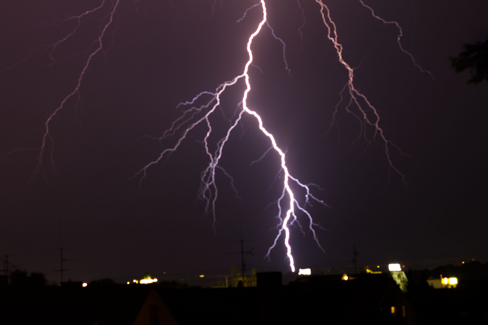 Gewitter über Göttingen