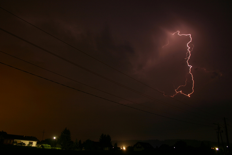 Gewitter über Graz