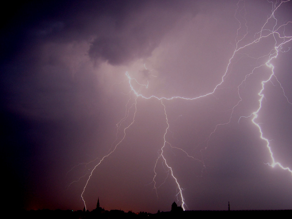 Gewitter über Greifswald