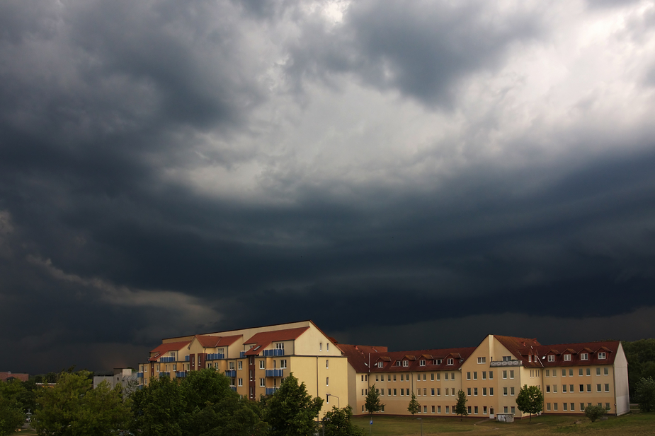 Gewitter über Güstrow