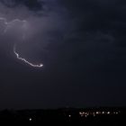 Gewitter über Halle/Saale