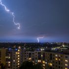 Gewitter über Hamburg