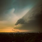 Gewitter über Hamburg