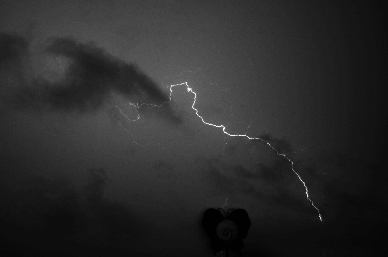 Gewitter über Hamburg am 19.06.2013