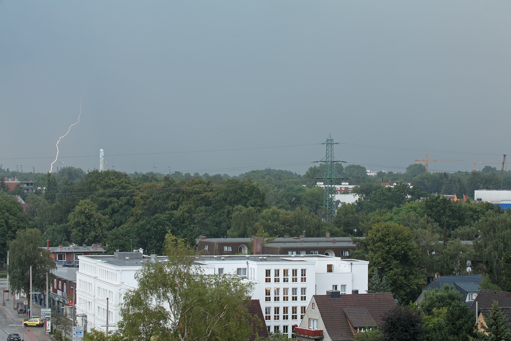 Gewitter über Hamburg II