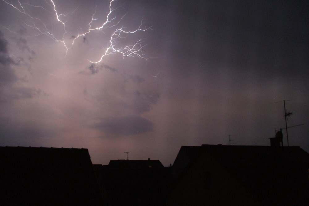 Gewitter über Harthausen