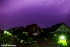 Gewitter über Heringsdorf