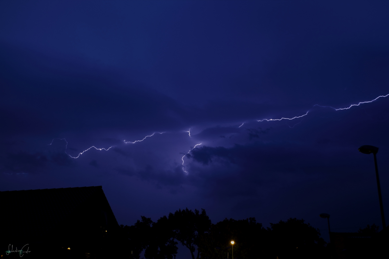 Gewitter über Herne