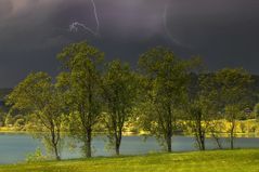 Gewitter über Hintersee