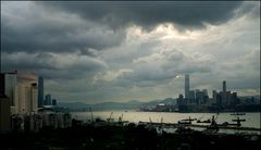 Gewitter über HK