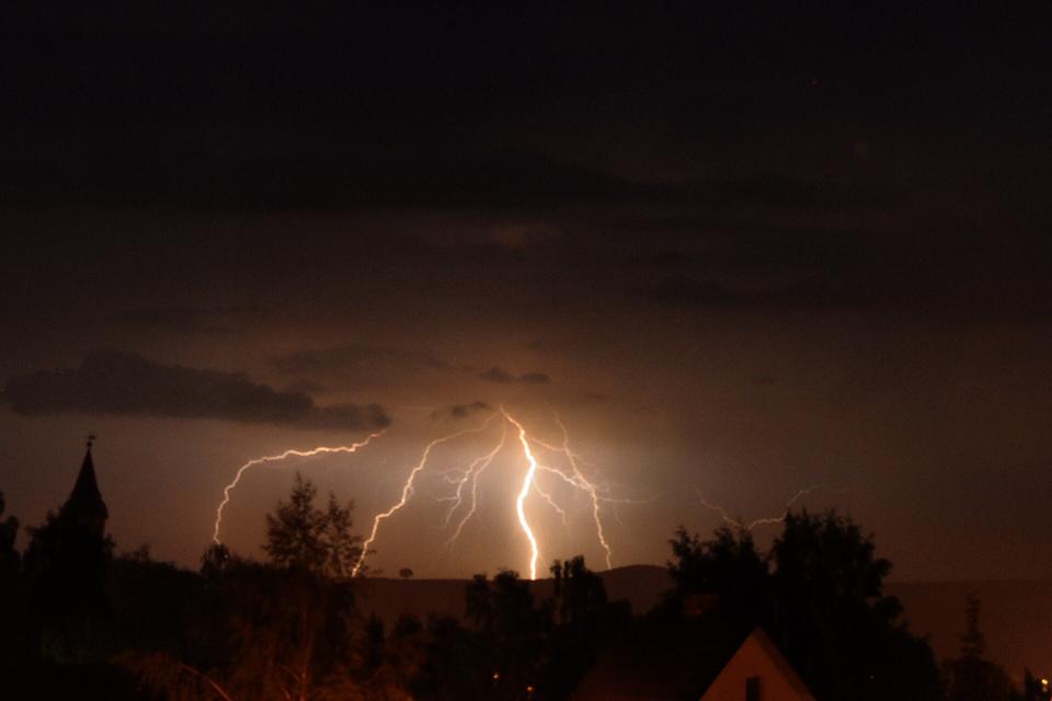 Gewitter über Hofgeismar 09.06