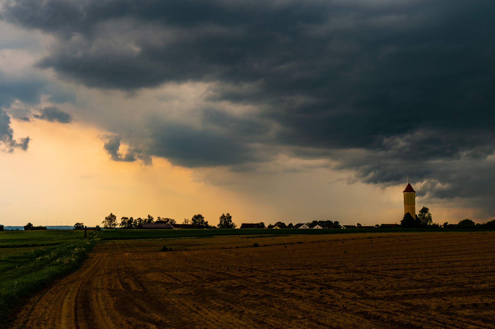 Gewitter über Hohenlohe