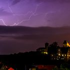 Gewitter über Hohnstein