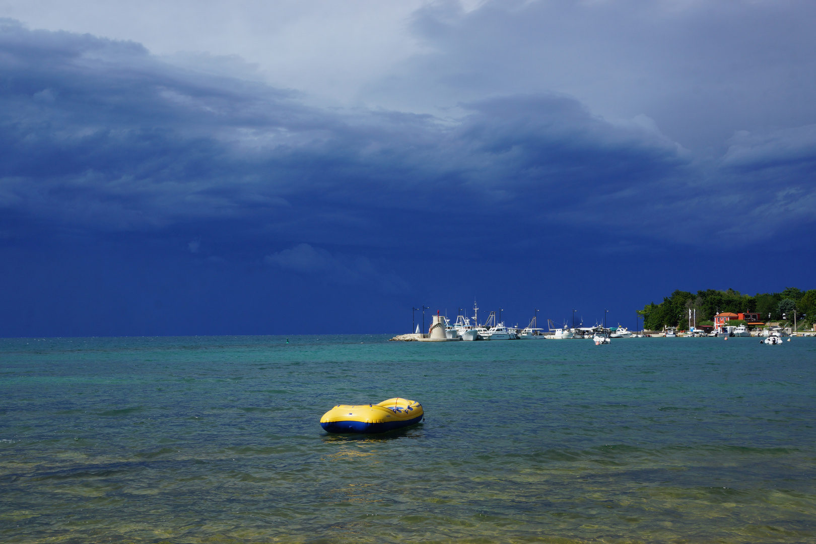 Gewitter über Italien