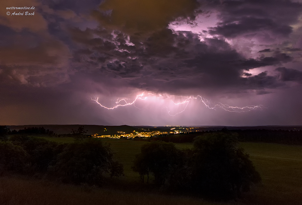 Gewitter über Jena