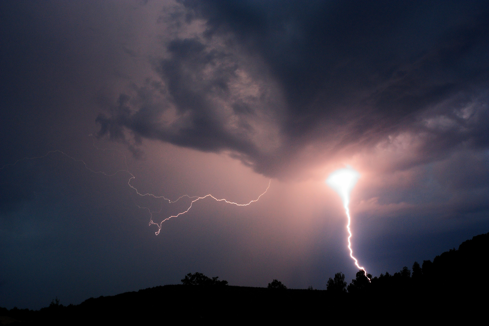 Gewitter über Kahla