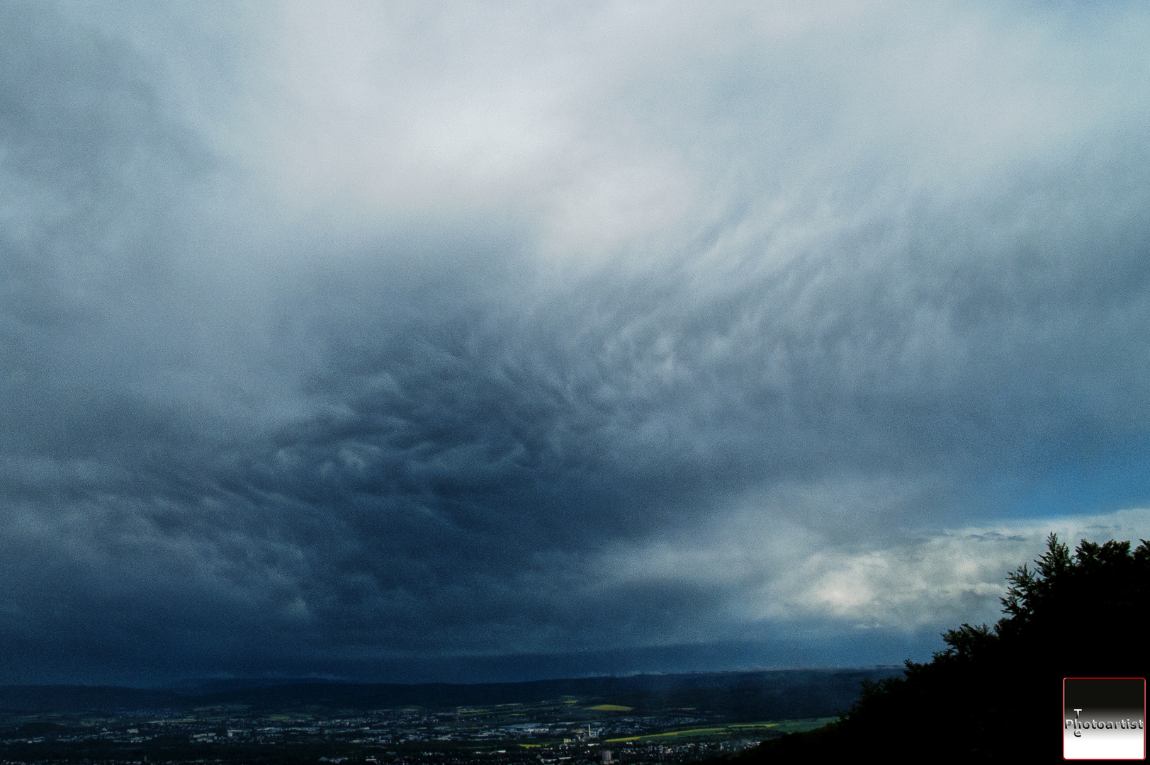 Gewitter über Kassel