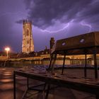 Gewitter über Kathedrale