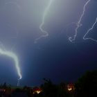 Gewitter über Kefferhausen am Abend des 29. Mai 2018