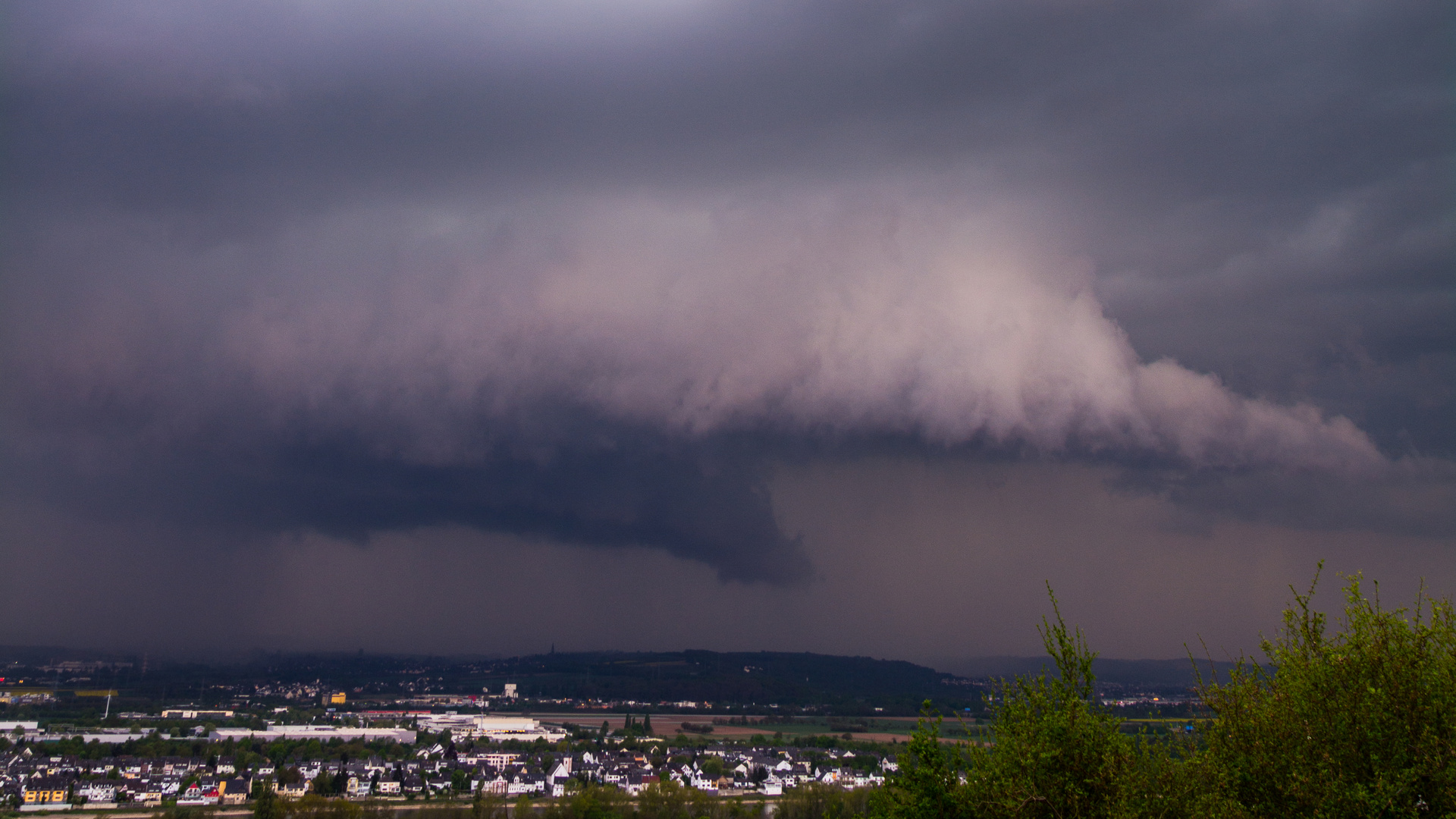 Gewitter über Koblenz 2