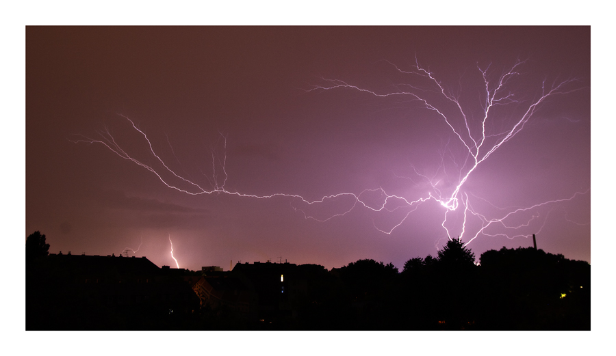 Gewitter über Köln Juli 2010