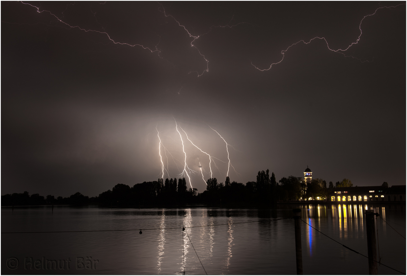 Gewitter über Konstanz 2