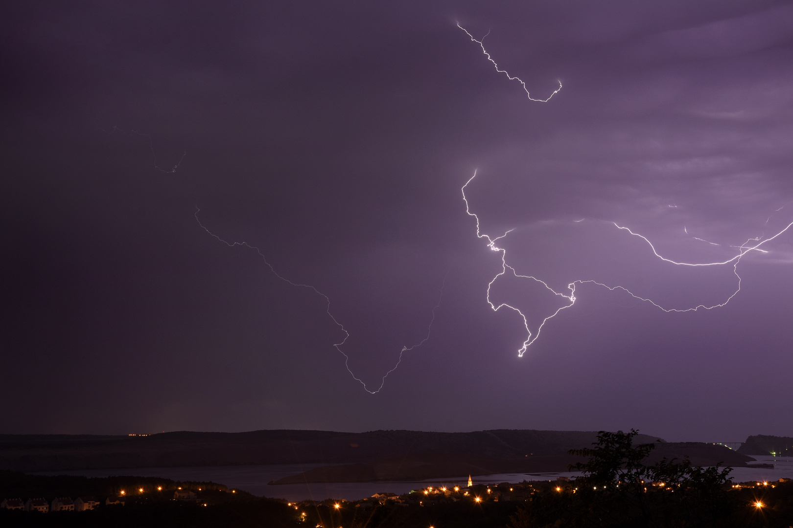 Gewitter über Krk