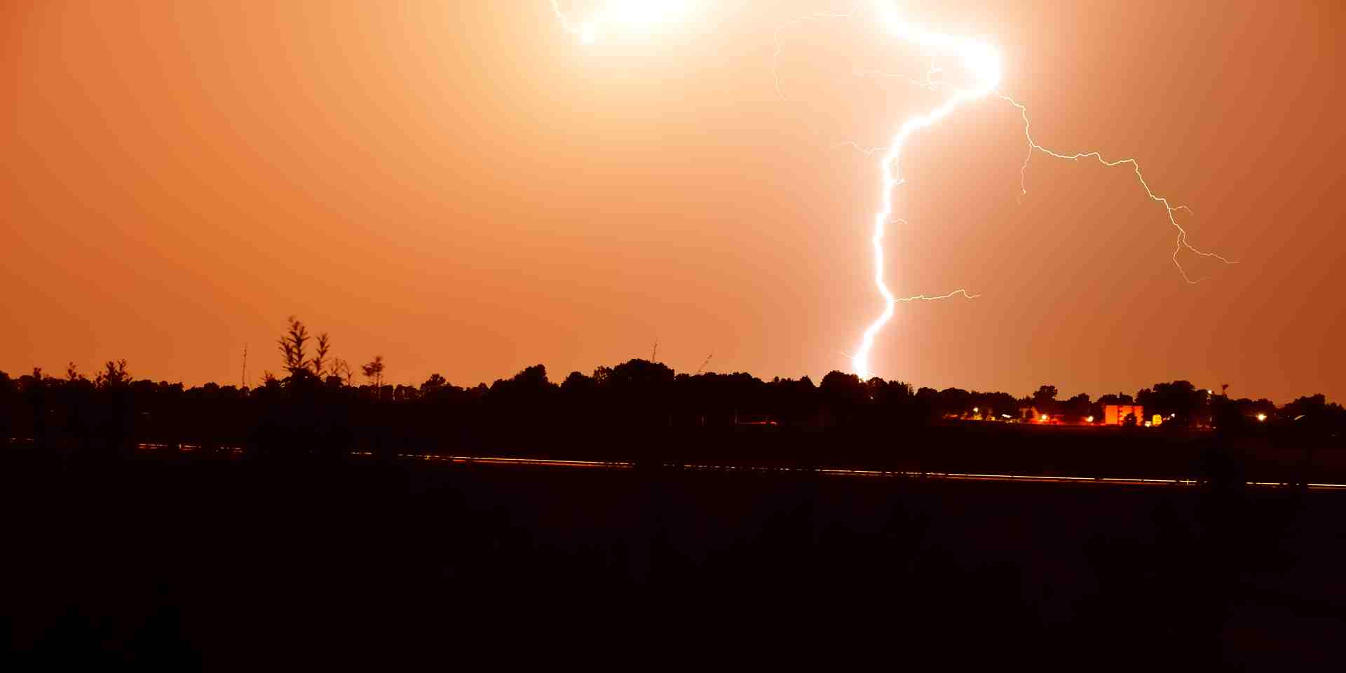 Gewitter über Landsberg ....