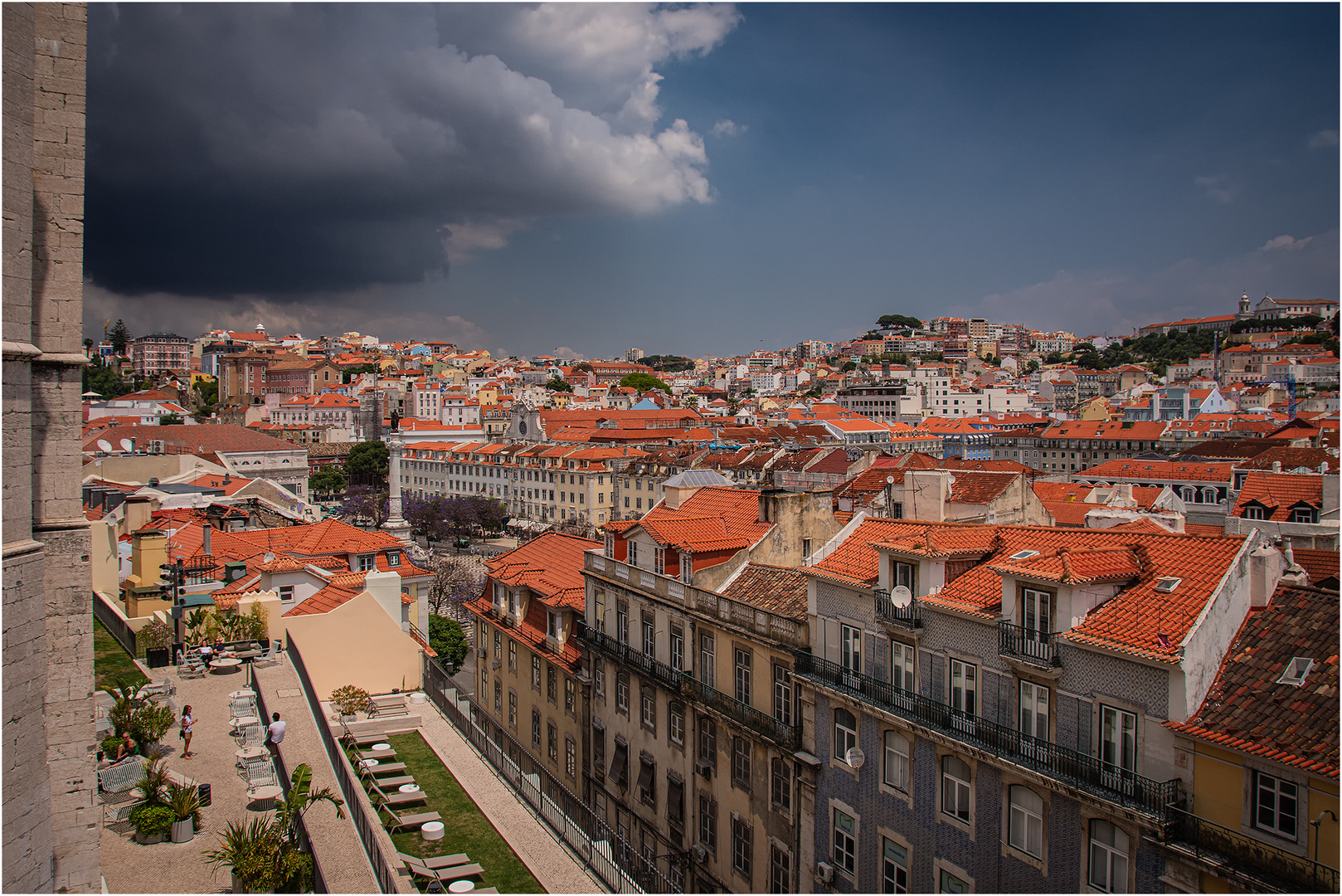  Gewitter über Lissabon +++