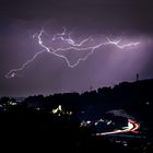 Gewitter über Lörrach