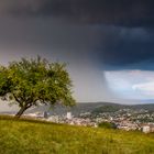 Gewitter über Lörrach