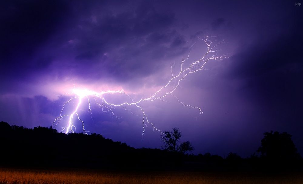 Gewitter über Mannersdorf am Leithagebirge