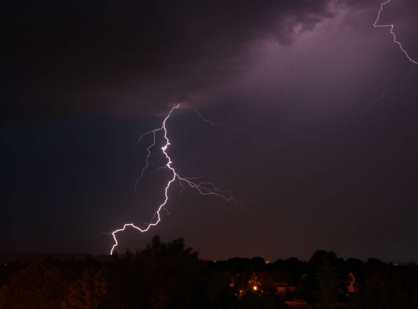 Gewitter über Meißen...