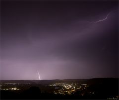 Gewitter über Merzig........