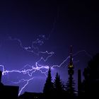 Gewitter über München