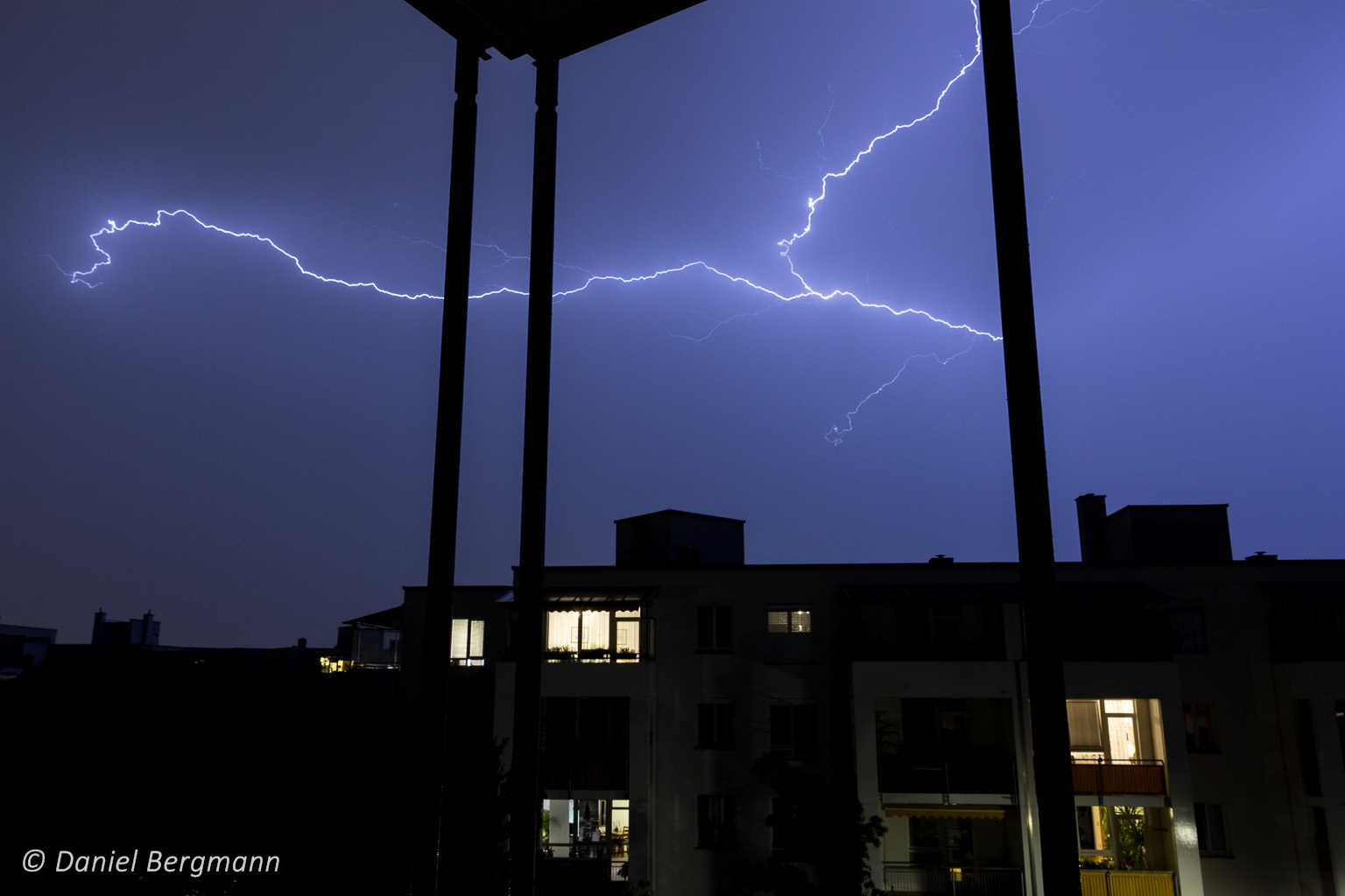 Gewitter über München