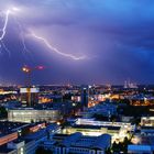 Gewitter über München
