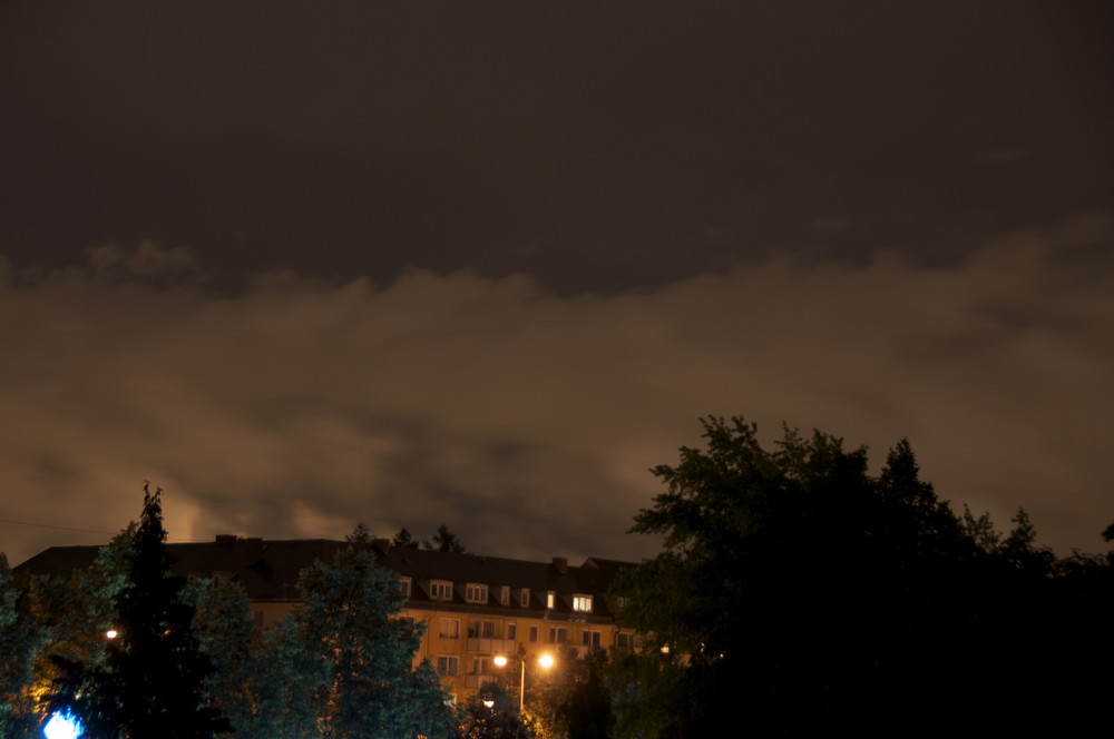 Gewitter über München